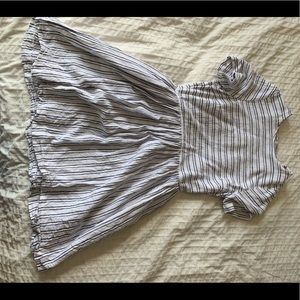 ASOS striped linen dress